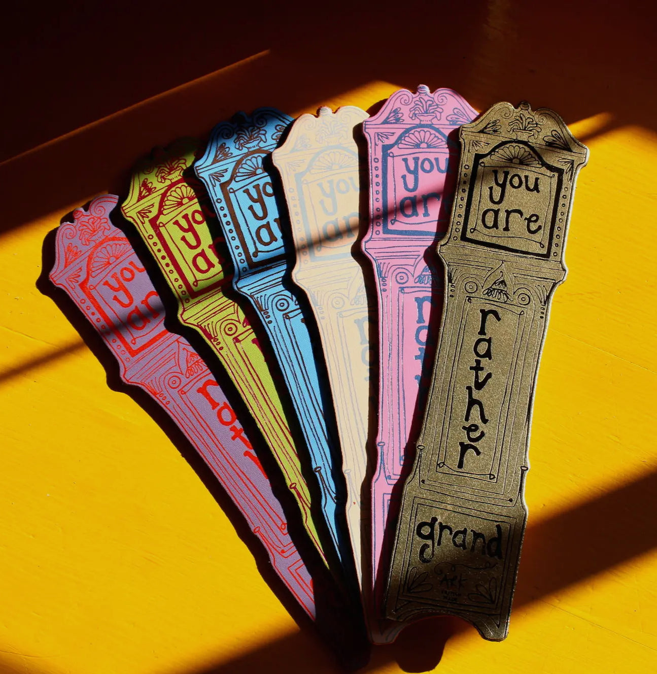 GRANDFATHER CLOCK BOOKMARK