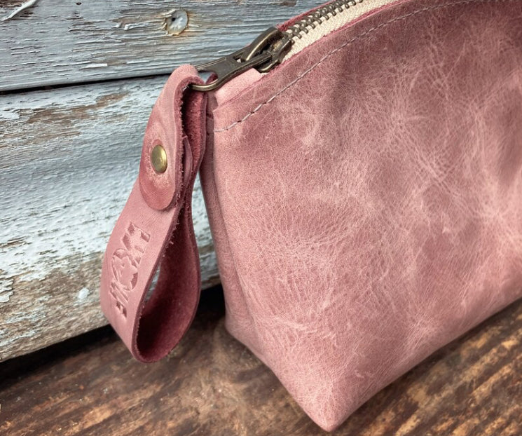 PINK LEATHER BAG