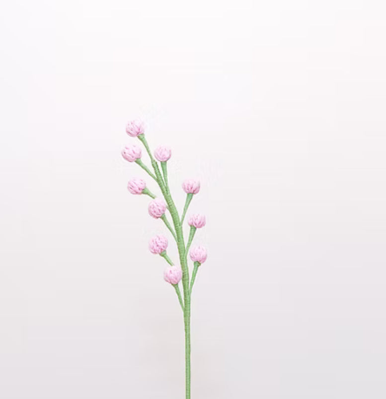 CROCHET BERRY FLOWERS