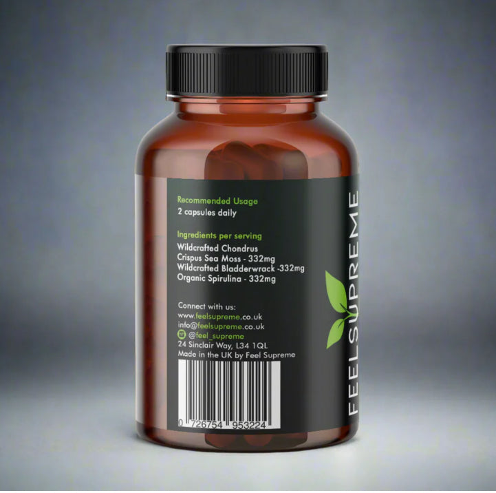 SEA MOSS, BLADDERWRACK & SPIRULINA BLEND