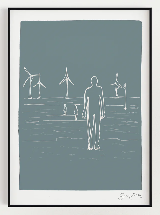 CROSBY BEACH LIVERPOOL