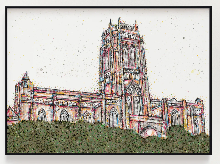 ANGLICAN CATHEDRAL PAINTED