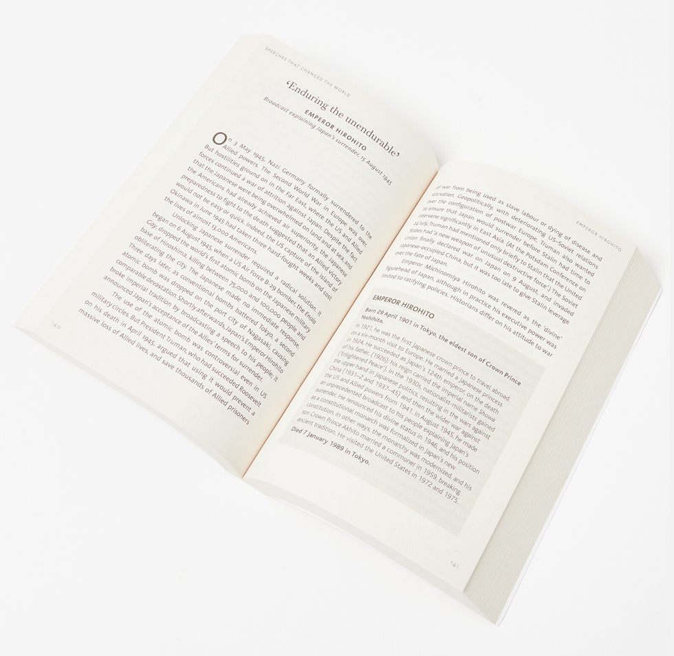 SPEECHES THAT CHANGED THE WORLD