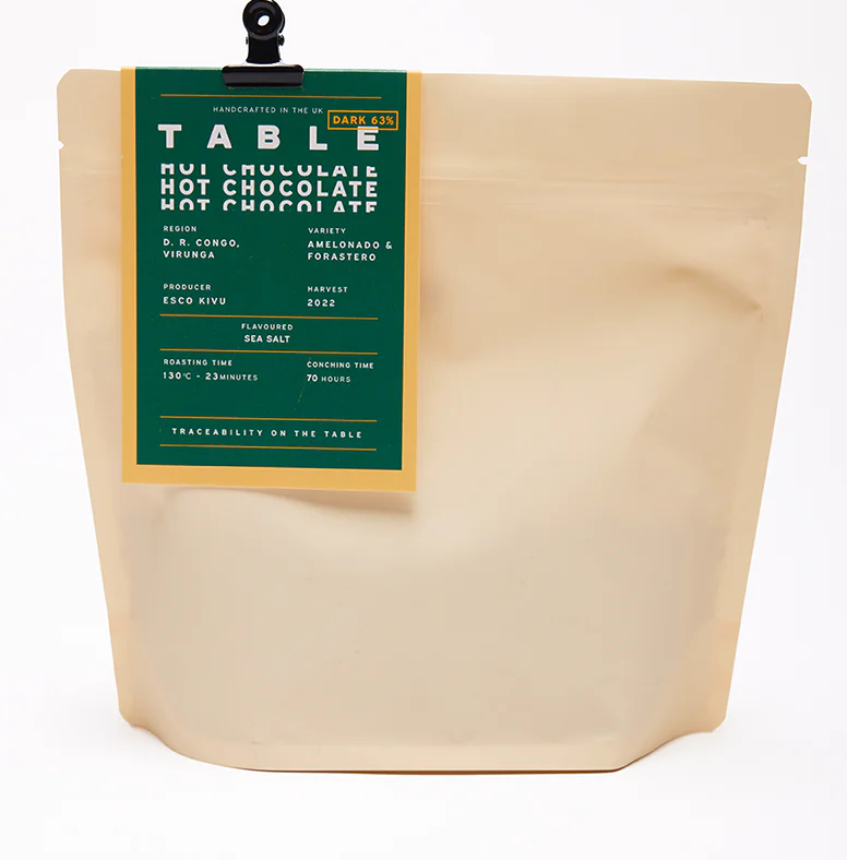 HOT CHOCLATE 63% CONGO - SALTED