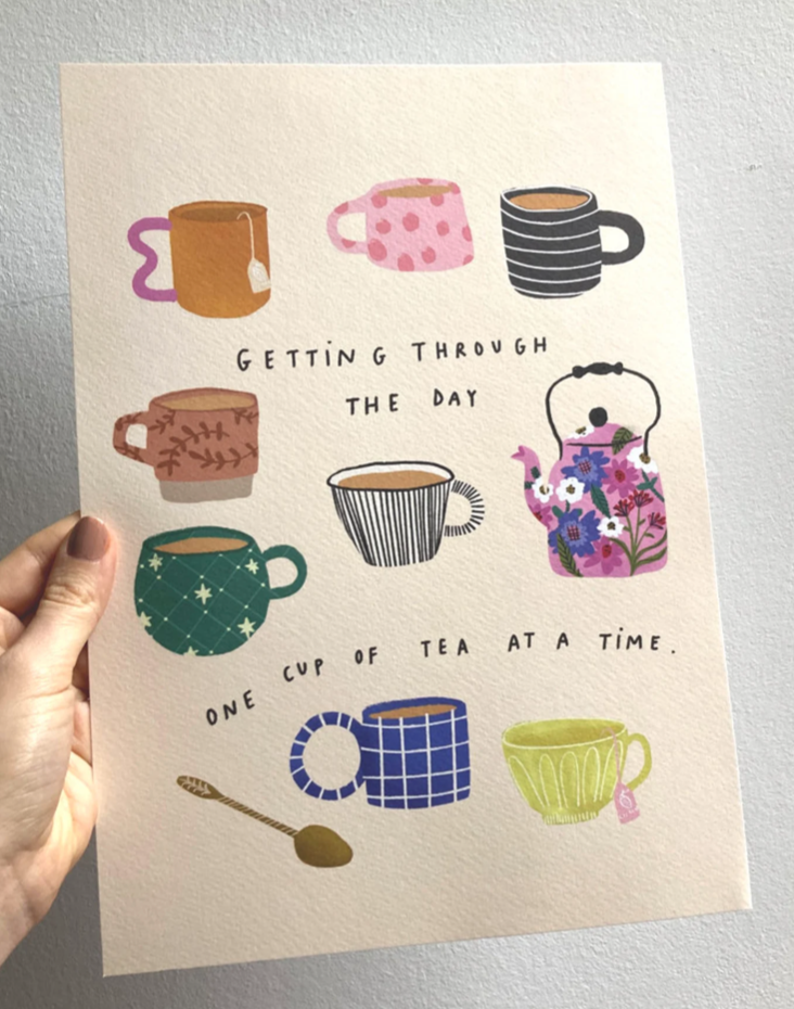 GETTING THROUGH THE DAY ONE CUP AT A TIME