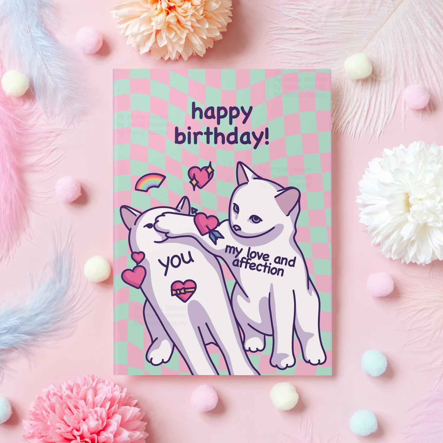 HAPPY BIRTHDAY CATS CARD