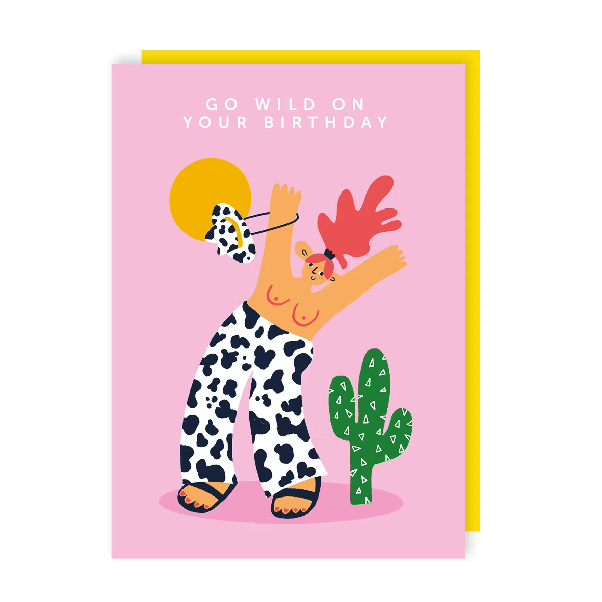 GO WILD ON YOUR BIRTHDAY CARD