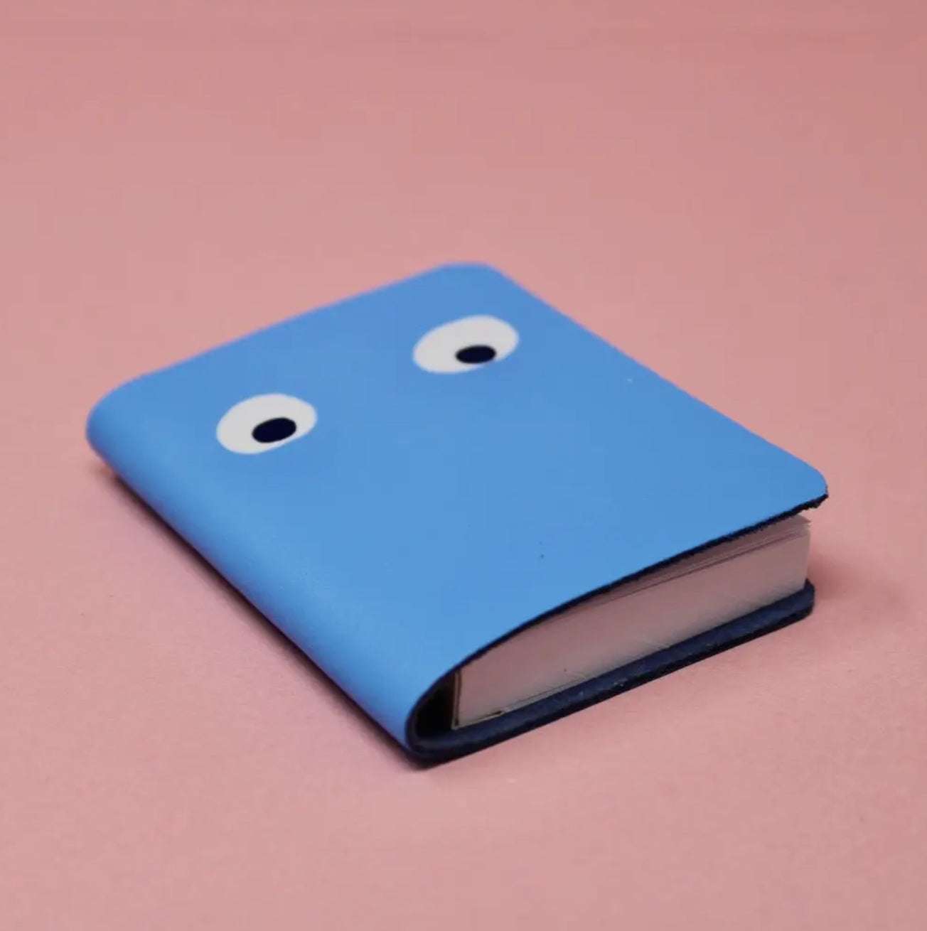 MINI LEATHER EYES NOTEBOOK