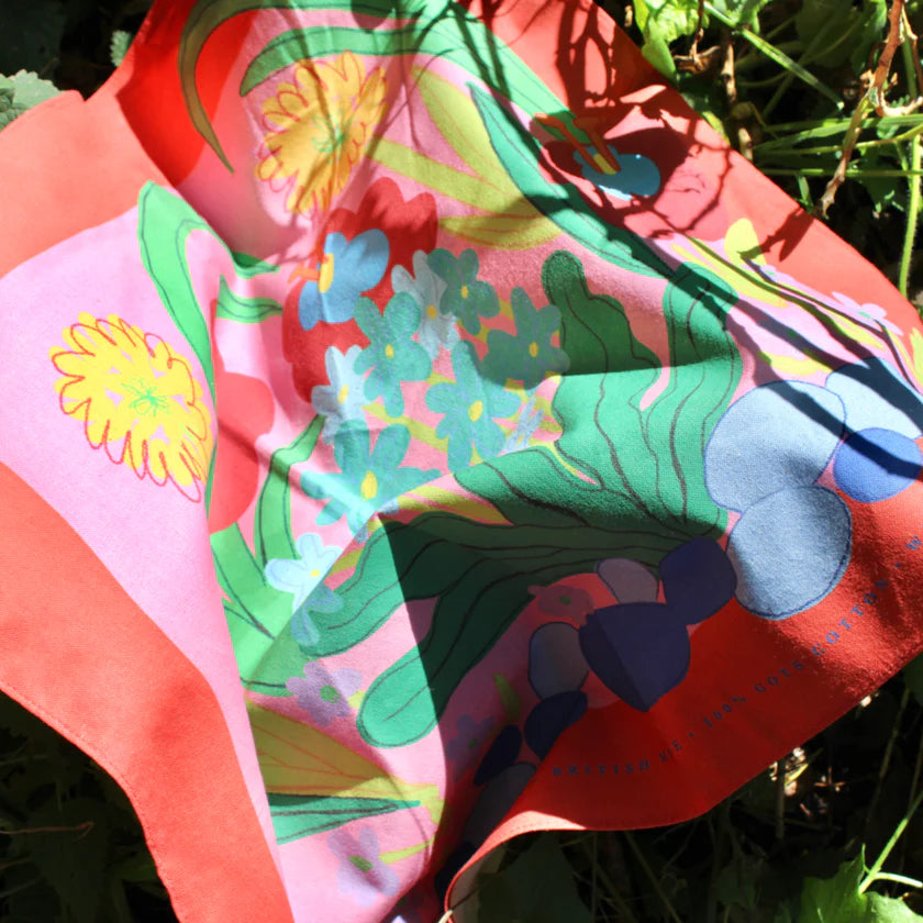 FLOWERS BANDANA