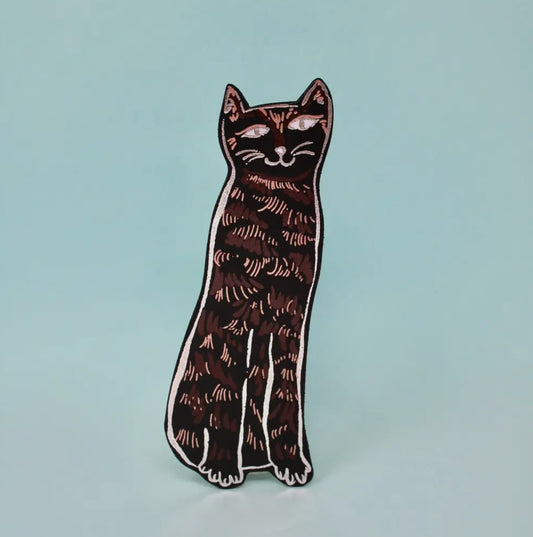BLACK CAT TAILS BOOKMARK