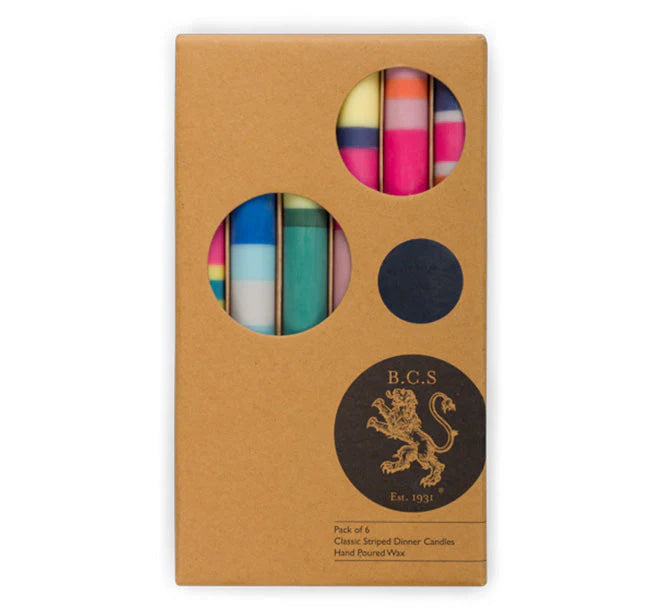 Pack of 6 Eco Dinner Candle