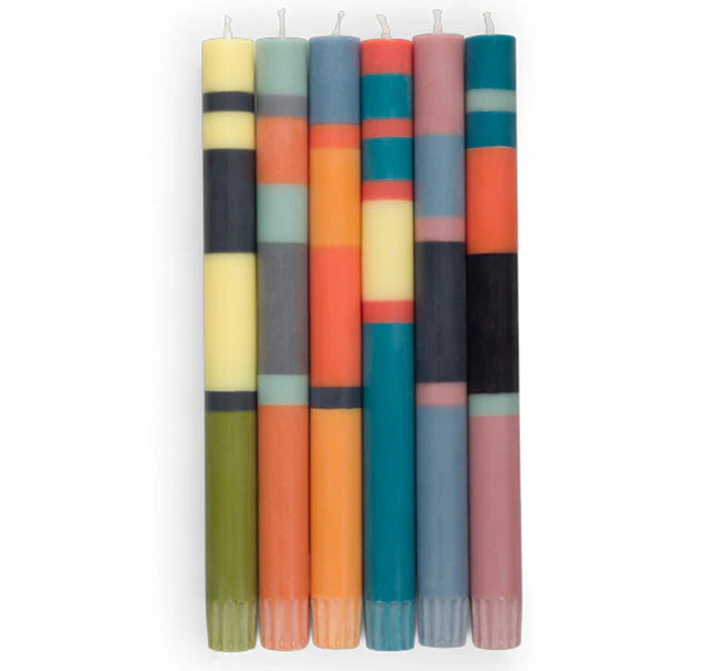 Pack of 6 Eco Dinner Candle