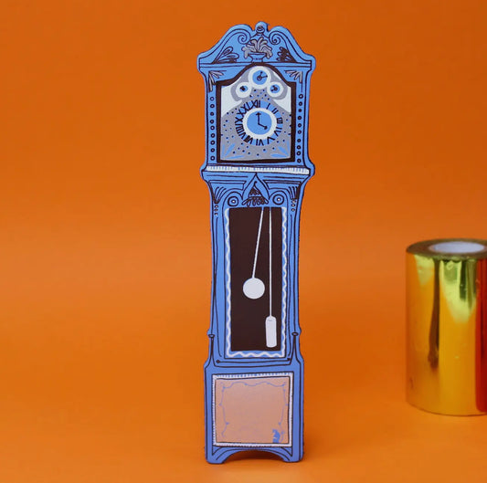 GRANDFATHER CLOCK BOOKMARK