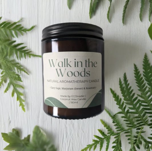 ECONSIDER AROMATHERAPY CANDLE - WALK IN THE WOODS