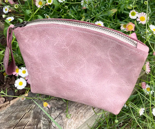 PINK LEATHER BAG