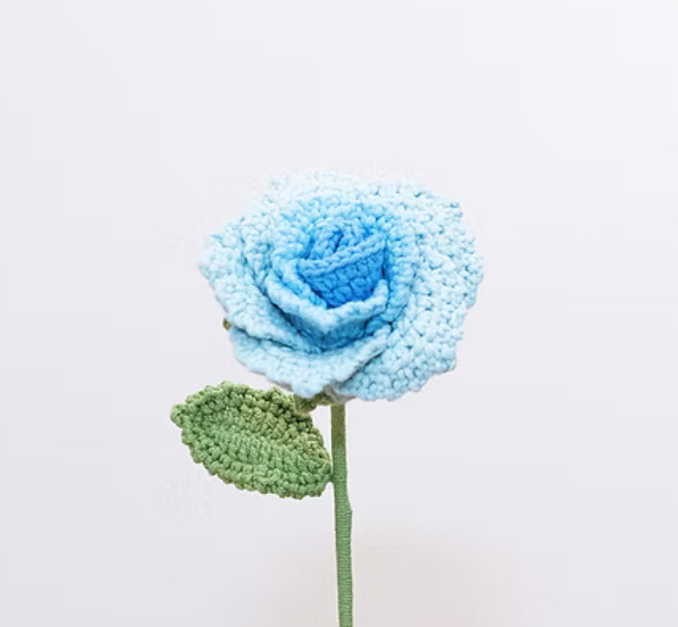 CROCHET BOURBON ROSES