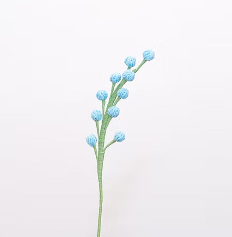 CROCHET BERRY FLOWERS