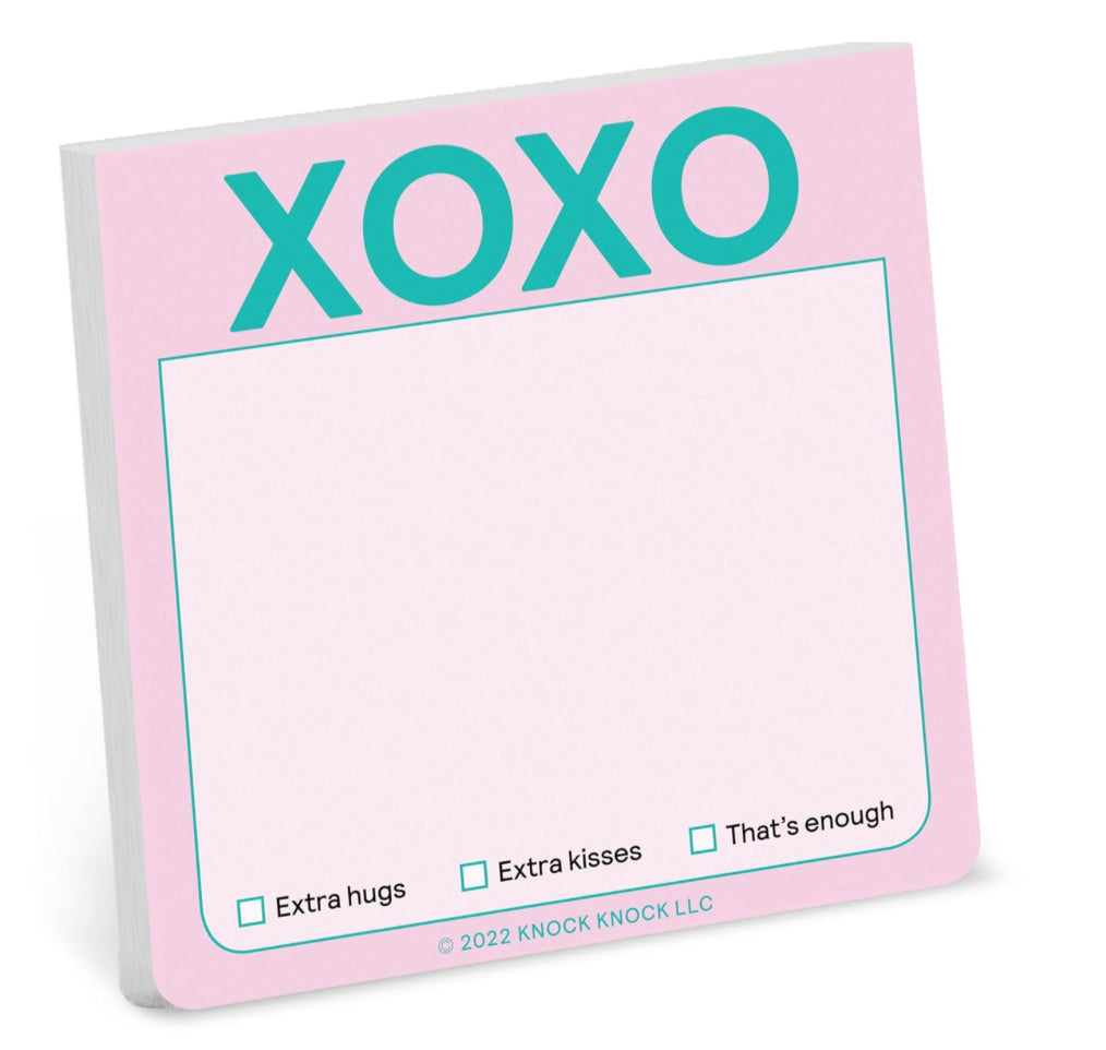 XOXO STICKY NOTES