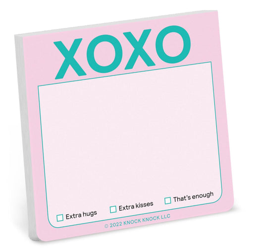 XOXO STICKY NOTES