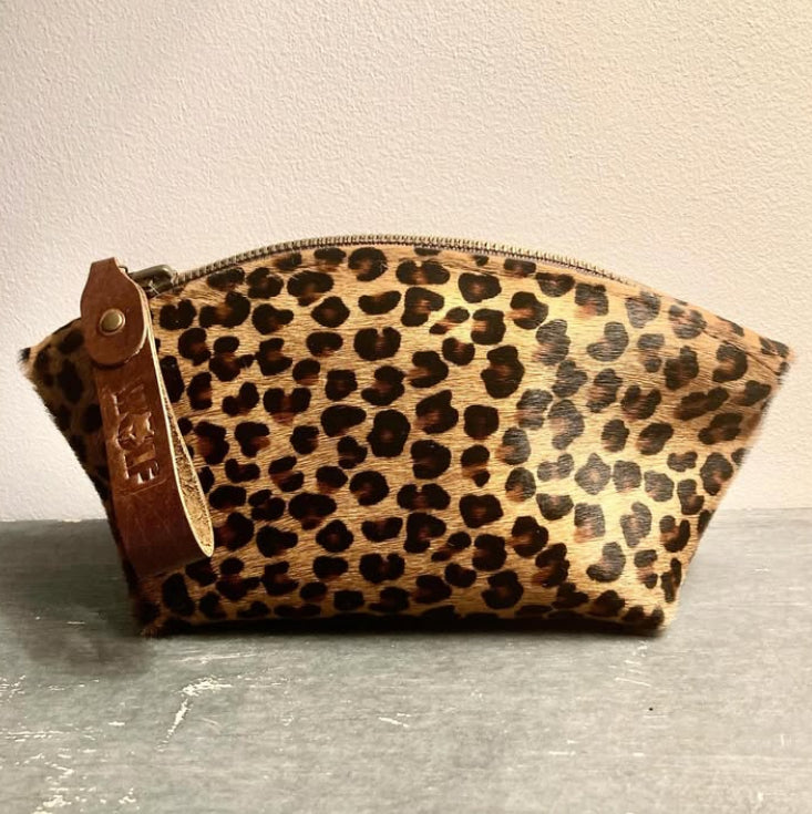 ANIMAL PRINT LEATHER BAG