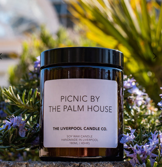PICNIC BY THE PALM HOUSE CANDLE