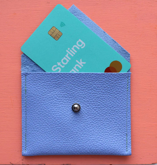 PEBBLE LEATHER CARD POUCH