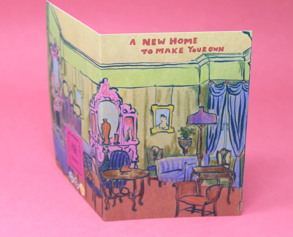 A NEW HOME TO MAKE YOUR OWN CARD