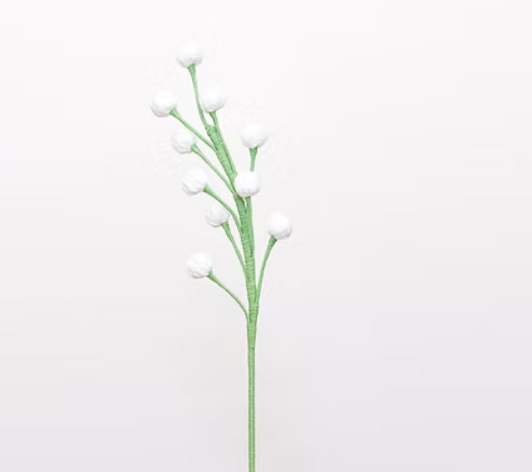 CROCHET BERRY FLOWERS