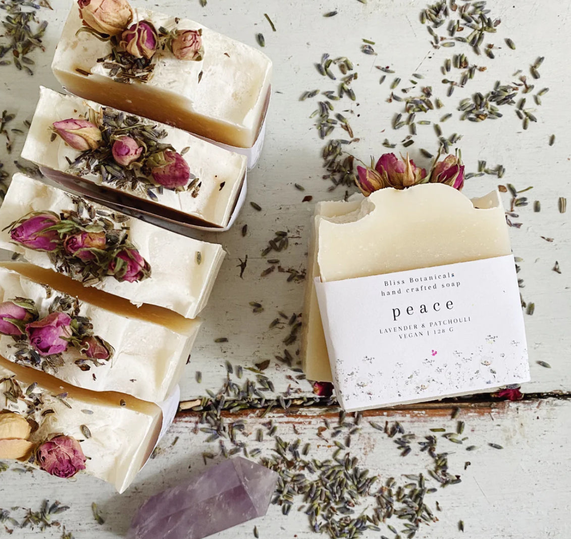 BLISS BOTANICALS SOAP - PEACE - LAVENDER & PATCHOULI