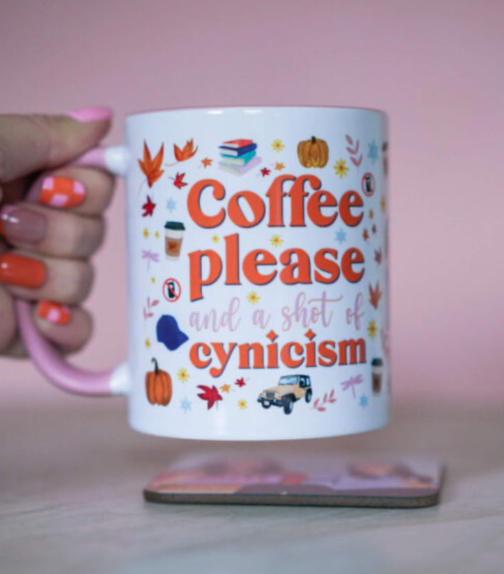 COFFE AND CYNICISM MUG