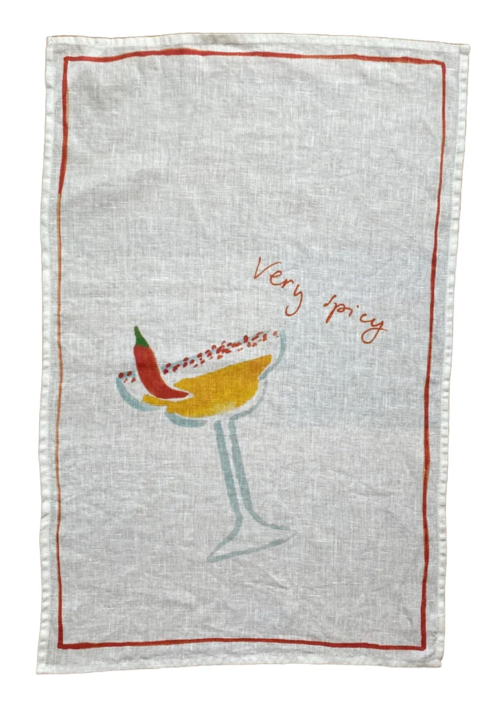 VERY SPICY TEA TOWEL