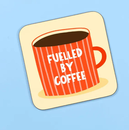 FUELLED BY COFFEE COASTER