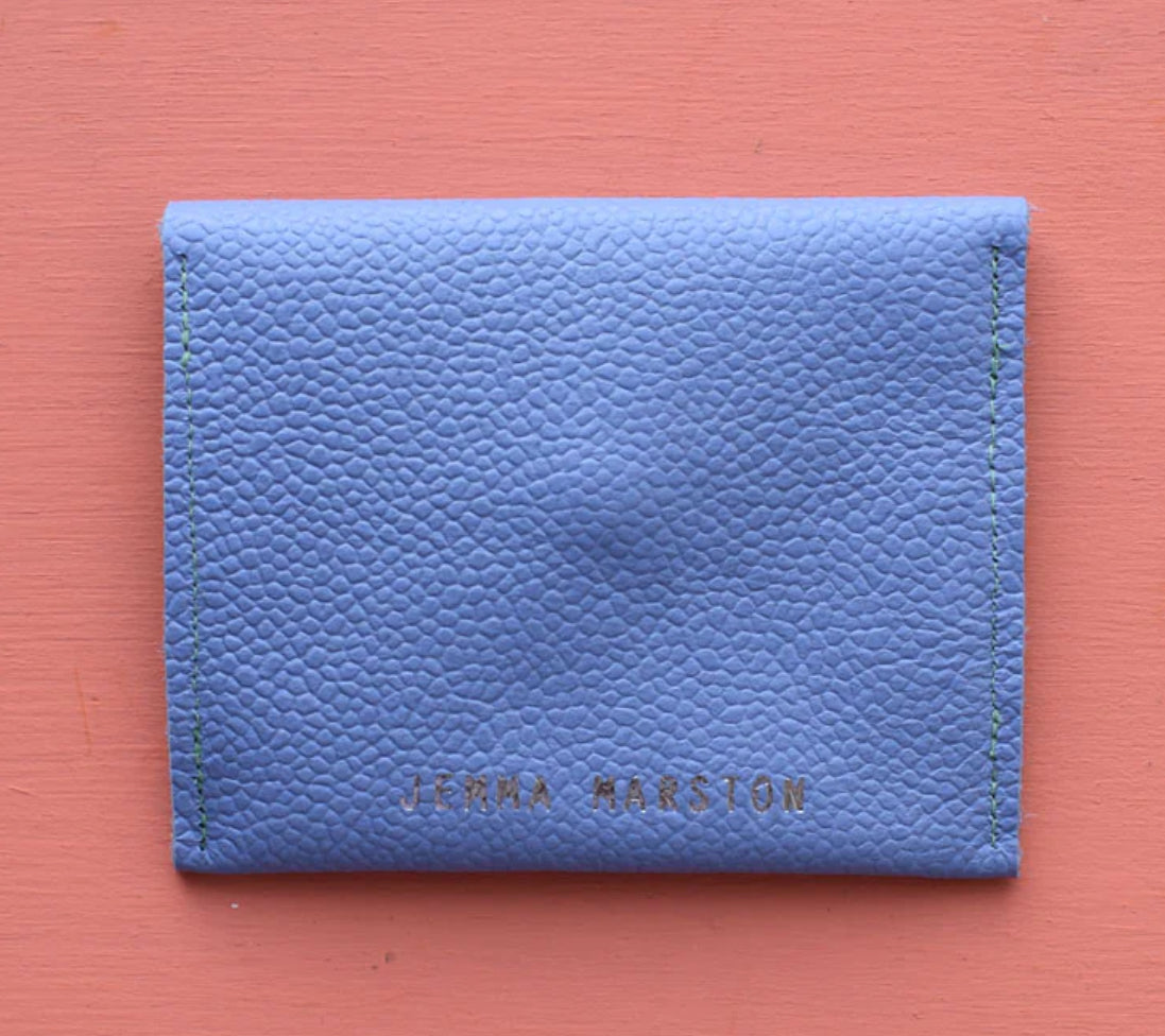 PEBBLE LEATHER CARD POUCH
