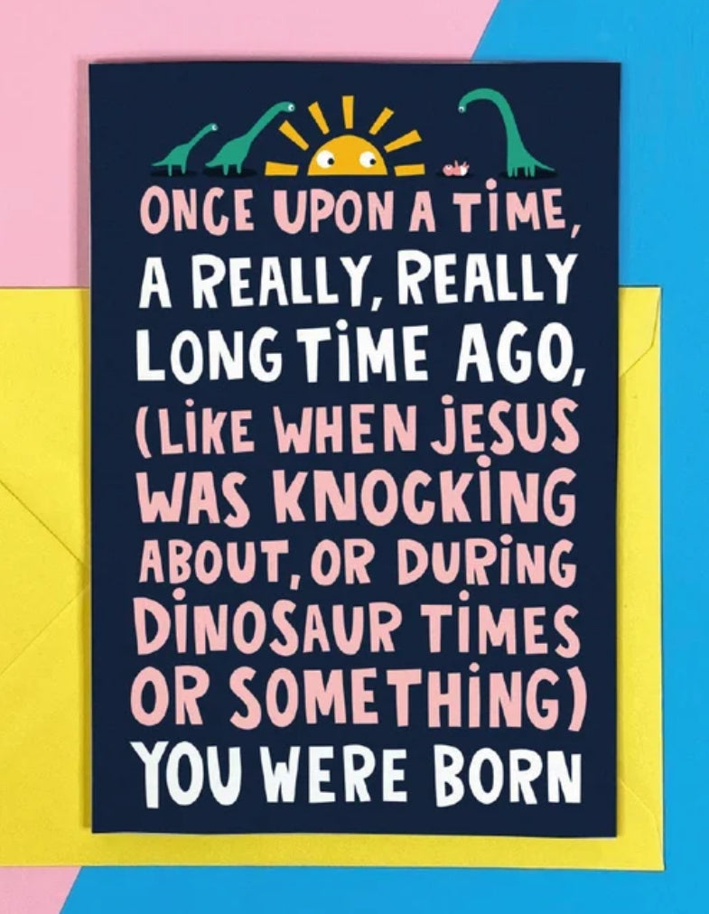 ONCE UPON A TIME CARD