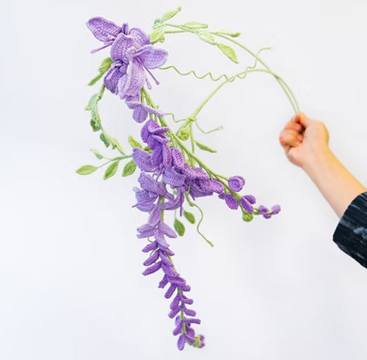 CROCHET WISTERIA