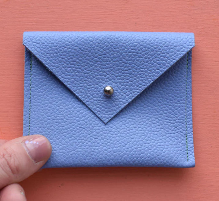 PEBBLE LEATHER CARD POUCH