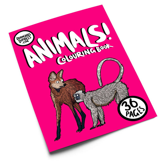 ANIMALS COLOURING BOOK