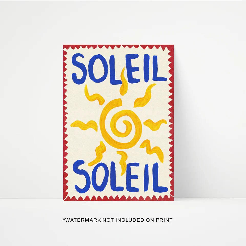 SOLEIL PRINT