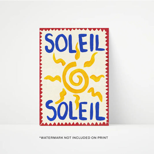 SOLEIL PRINT