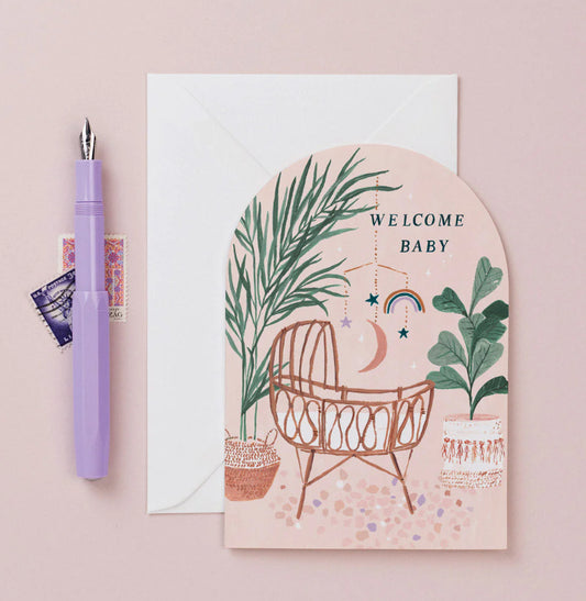 WELCOME BABY CARD