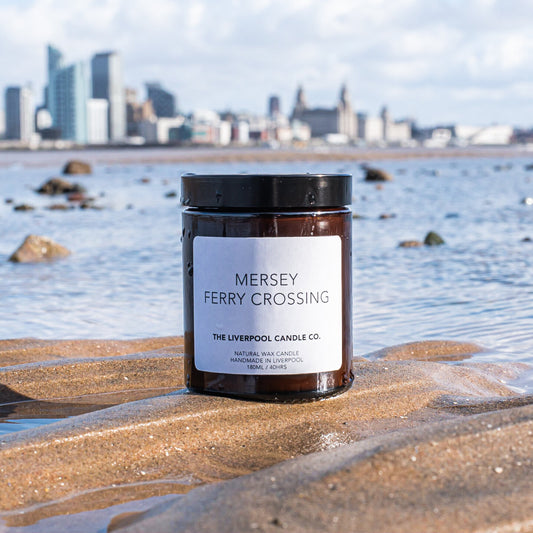 Mersey Ferry Crossing Candle