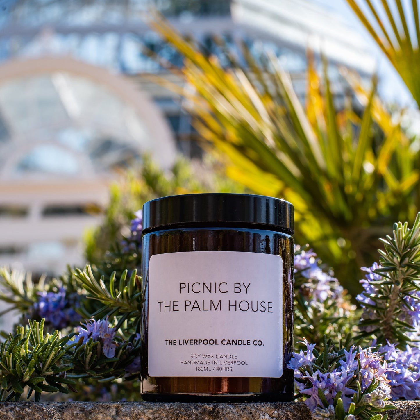 Picnic by the Palm House Candle