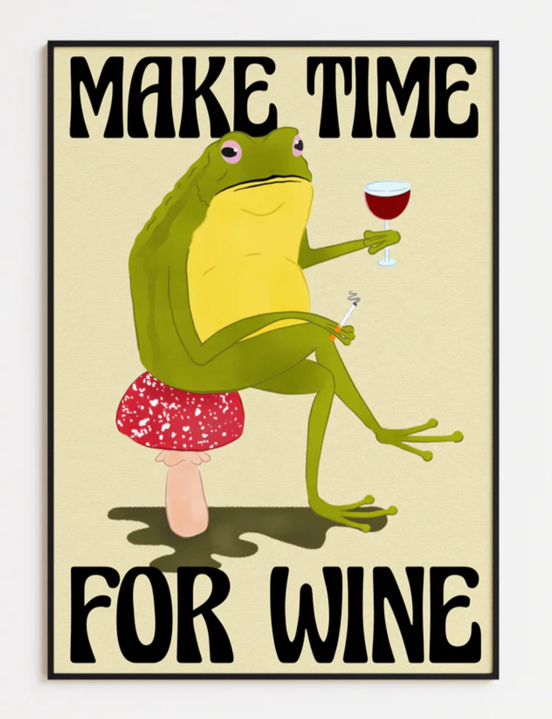 FROG MAKE TIME FOR WINE