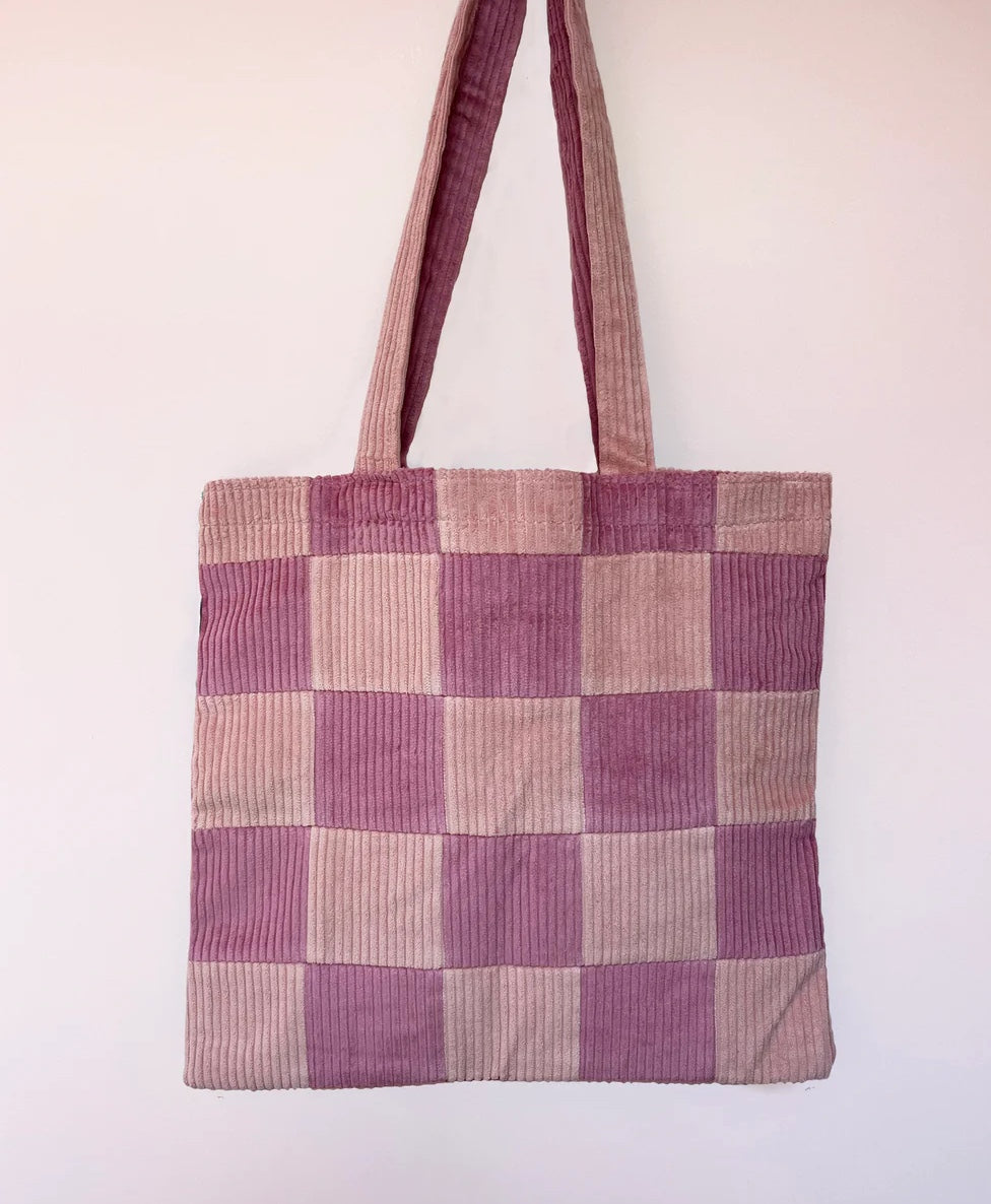 Checkered Tote Bag
