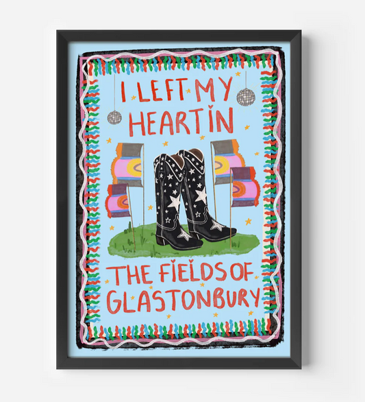 I LEFT MY HEART IN THE FIELDS OF GLASTONBURY
