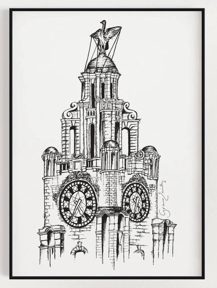 LIVERBUILDING BLACK & WHITE