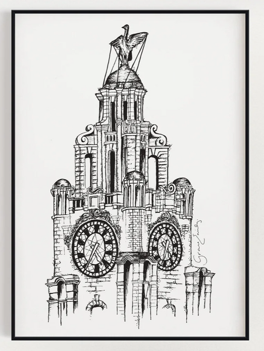 LIVERBUILDING BLACK & WHITE