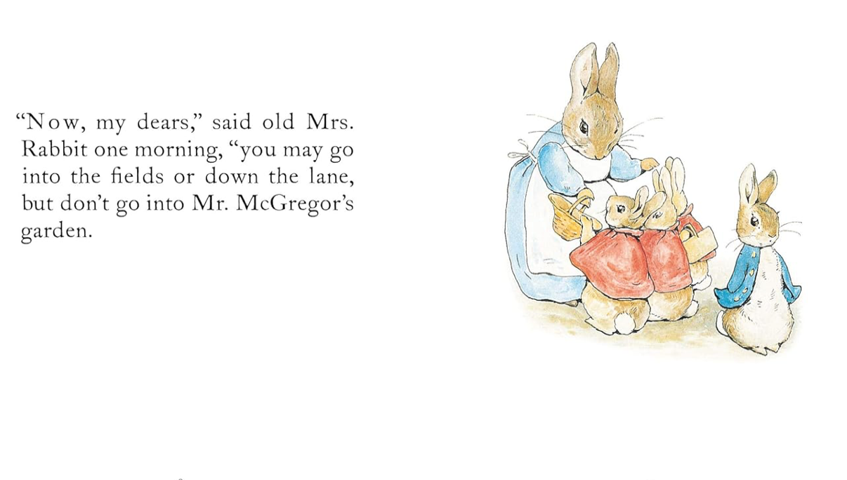 THE TALE OF PETER RABBIT