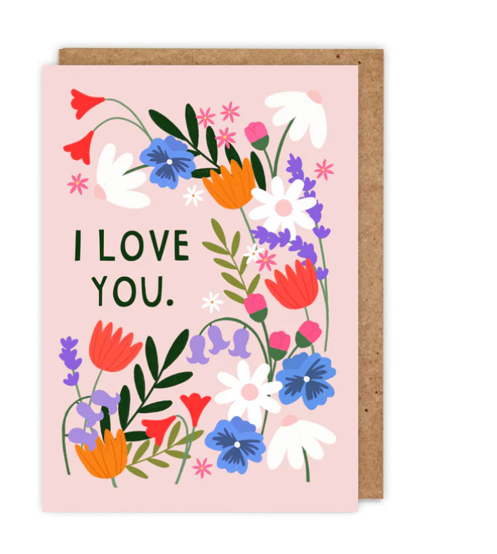 I LOVE YOU. - CARD
