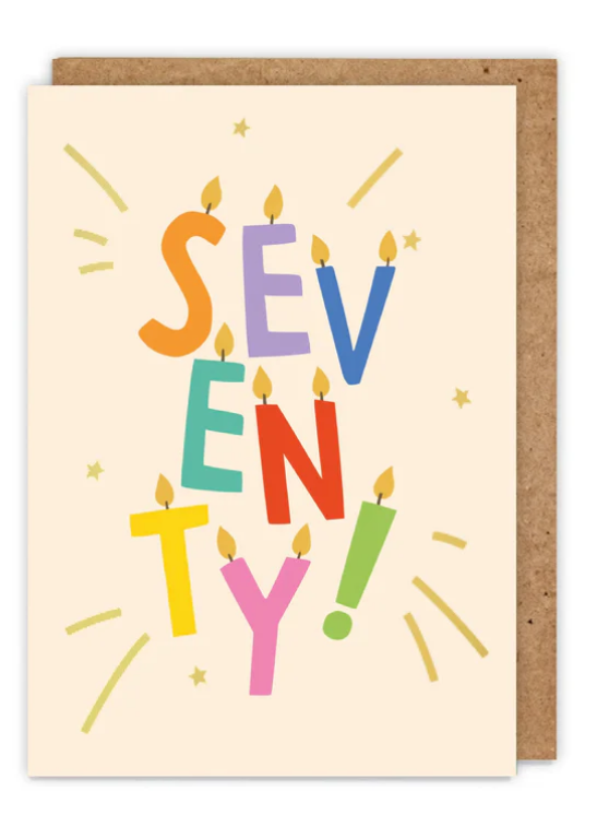 SEVENTY! - CARD